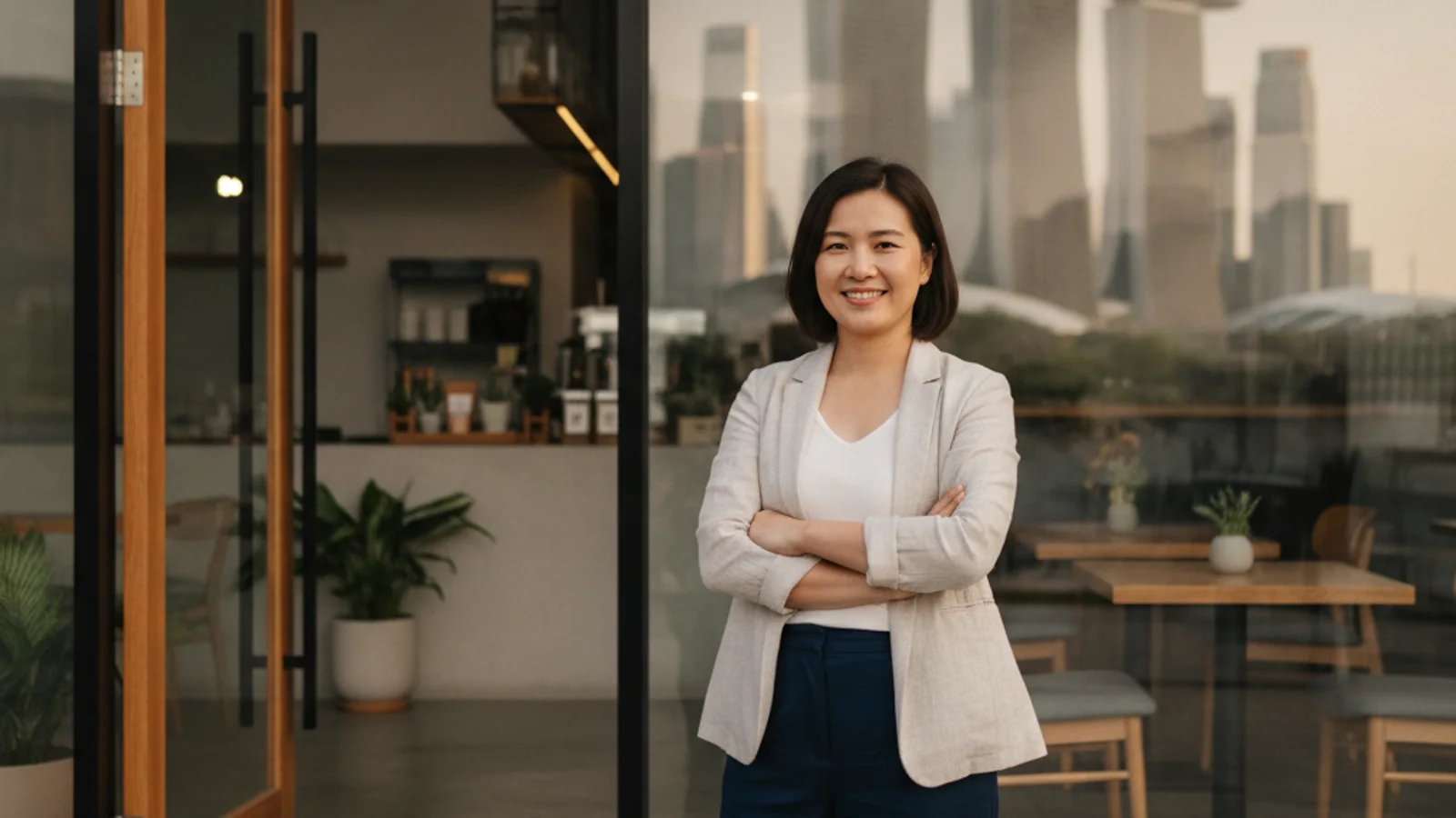 Singapore SME business owner arranging financing